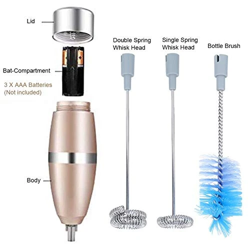 Electric Milk Coffee Drink Mixer,Handheld Electric Milk Frother Foam Maker Whisk Coffee Mixer Stirrer Egg Beater Milk Frother Handheld Get Froth 9 Electric Milk Coffee Drink Mixer,Handheld Electric Milk Frother Foam Maker Whisk Coffee Mixer Stirrer Egg Beater Milk Frother Handheld Get Froth - Image 7