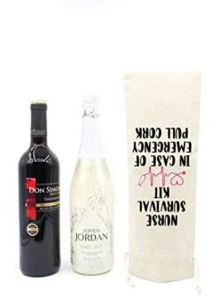 Nurse Wine Bags-Nurse Survival Kit Bags Gift For Nurse Present For Co-worker Nurse Appreciation Gifts-Cotton Linen Drawstring Wine Bags 9 Nurse Wine Bags-Nurse Survival Kit Bags Gift For Nurse Present For Co-worker Nurse Appreciation Gifts-Cotton Linen Drawstring Wine Bags -KitchenAid Shop 41psz8vRVtL