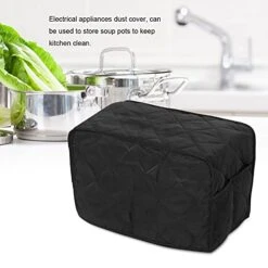 Kitchen Appliances Cover, Pressure Cooker Cover, Square For Home Kitchen Kitchen Appliances Electrical Appliances(Black, 40.6 * 23 * 25.4cm) 12 Kitchen Appliances Cover, Pressure Cooker Cover, Square For Home Kitchen Kitchen Appliances Electrical Appliances(Black, 40.6 * 23 * 25.4cm) -KitchenAid Shop 41q42JlRHCS