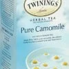 Twinings Of London Pure Camomile Herbal Tea Bags, 25 Count