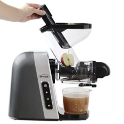 Omega MM400GY Cold Press Juicer Machine, Vegetable And Fruit Juice Extractor, Triple-Stage Slow Masticating Juicer, 200 W, Gray 13 Omega MM400GY Cold Press Juicer Machine, Vegetable And Fruit Juice Extractor, Triple-Stage Slow Masticating Juicer, 200 W, Gray -KitchenAid Shop 41qHiCOZaDL