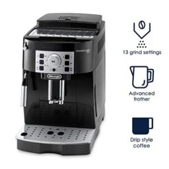 De'Longhi Longhi ECAM22110B Super Automatic Espresso, Latte And Cappuccino Machine, Black,50 Ml -KitchenAid Shop 41qKQ2KVCQL