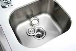 Bar Series MA-BEV90KEG 90 Degree Stainless Steel Outdoor Rated 3 Beer Tap Kegerator Keg Dispenser + Wine Cooler Beverage Center Refrigerator + Granite Countertops + Faucet & Sink -KitchenAid Shop 41qRo9d3vYL