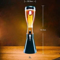 Beer Tower Dispenser, Drink Dispenser Beer Beverage Tower 3L Beer Beer Tower Beer Column With Icicle Beer Machine Beverage Machine KTV Bar Beverage Dispenser 9 Beer Tower Dispenser, Drink Dispenser Beer Beverage Tower 3L Beer Beer Tower Beer Column With Icicle Beer Machine Beverage Machine KTV Bar Beverage Dispenser -KitchenAid Shop 41qXBSbo9BL 1
