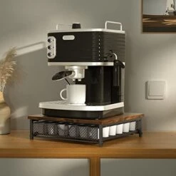 Coffee Pod Drawer Holder For K Cup Coffee Pods Holder For Counter 36 Capacity Pods Storage Organizer For K Cups Capsule Storage With Sliding Baskets For Coffee Station Black 12 Coffee Pod Drawer Holder For K Cup Coffee Pods Holder For Counter 36 Capacity Pods Storage Organizer For K Cups Capsule Storage With Sliding Baskets For Coffee Station Black -KitchenAid Shop 41qdChbZAkL