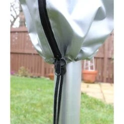 Polyester Showerproof Universal Fit Zipped Rotary Airer Cover, Green