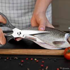 Kitchen Scissors Come-apart Kitchen Shears Heavy-duty Cooking Scissors Multipurpose For Cutting Chicken Meat Poultry Vegetables Herbs Turkey Spatchcock -KitchenAid Shop 41qhrwcLDOL