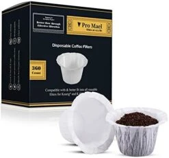 Disposable Coffee Filters 360 Count Coffee Filter Paper For Keurig Brewers Single Serve 1.0 And 2.0 Use With All Brands K Cup Filter (Pack Of 1) 17 Disposable Coffee Filters 360 Count Coffee Filter Paper For Keurig Brewers Single Serve 1.0 And 2.0 Use With All Brands K Cup Filter (Pack Of 1) -KitchenAid Shop 41qqPgIvttL. AC