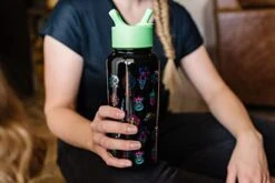 Disney Water Bottle With Straw Lid Vacuum Insulated Stainless Steel Metal Thermos | Gifts Reusable Leak Proof Flask For Gym, Travel | Summit Collection | 32oz Winnie The Pooh -KitchenAid Shop 41r20iZ3HeL