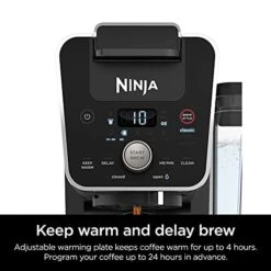 Ninja CFP201 DualBrew System 12-Cup Coffee Maker, Single-Serve For Grounds & K-Cup Pod Compatible, 3 Brew Styles, 60-oz. Water Reservoir & Carafe, Black -KitchenAid Shop 41r431KZI4L