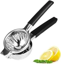 Lemon Squeezer - Lemon Juicer - Metal Manual Hand Juicer Tool, Lemon & Lime Squeezer,Kitchen Tools For Citrus Juicer & Dishwasher Safe -KitchenAid Shop 41r4kniEoIL. AC