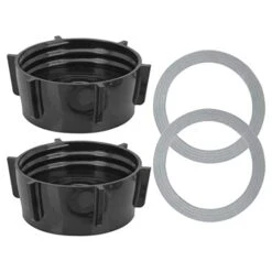 2 Pack 4902 Blender Jar Base Includes Gasket Replacement Part Compatible With Oster Blenders