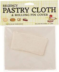 Regency Wraps Pastry Cloth & Rolling Set For Dough, 100% Cotton, Extra Large, 20 X 24 Cloth, 15" Rolling Pin Cover, Natural 9 Regency Wraps Pastry Cloth & Rolling Set For Dough, 100% Cotton, Extra Large, 20 X 24 Cloth, 15" Rolling Pin Cover, Natural -KitchenAid Shop 41rA9vSJadL. AC
