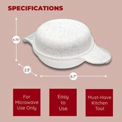 Microwave Egg Muffin Breakfast Sandwich Pan For Eggs In A Minute Or Less, 3-pack 11 Microwave Egg Muffin Breakfast Sandwich Pan For Eggs In A Minute Or Less, 3-pack -KitchenAid Shop 41rDGYR102L