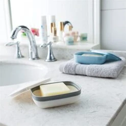 ALLMRO Soap Box Soap Box Sealed Soap Box With Lid Soap Savers Soap Holder Storage Container Travel Sealing Soap Box Case Holder Home Bathroom -KitchenAid Shop 41rOTLc7ZBL