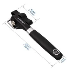 - Safe Cut Can Opener, Smooth Edge Can Opener - Can Opener Handheld, Manual Can Opener, Ergonomic Smooth Edge, Food Grade Stainless Steel Cutting Can Opener For Kitchen & Restaurant -KitchenAid Shop 41rRQcjTXvL