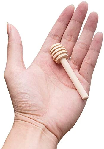 Wood Honey Dipper Sticks - Searea 100Pcs 3Inch Wooden Honey Dipper Stick Wooden Syrup Dippers Honeycomb Sticks Perfect For Drizzling Honey,Maple Syrup,Chocolate, Caramel,Honey Spoons 5 Wood Honey Dipper Sticks - Searea 100Pcs 3Inch Wooden Honey Dipper Stick Wooden Syrup Dippers Honeycomb Sticks Perfect For Drizzling Honey,Maple Syrup,Chocolate, Caramel,Honey Spoons - Image 3