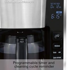 Hamilton Beach Coffee Maker Discontinued (46320), Black -KitchenAid Shop 41rie7a71GL
