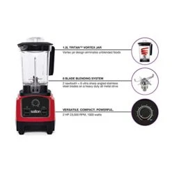 Compact Power, Red Blender, 1.2 Liters (BL1638R) 9 Compact Power, Red Blender, 1.2 Liters (BL1638R) -KitchenAid Shop 41rkZGORsJL