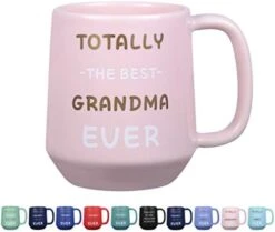 Ther's Day- Totally The Best Mom Ever- Large Ceramic Coffee Mug Tea Cup, Perfect Gifting Or Collecting For Mother, 16 OZ, Tiffany Blue -KitchenAid Shop 41rkgDW Q7L. AC