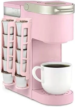 K Cup Coffee Pod Holder For Keurig K-cup Coffee, Side Mount Storage Organizer, Perfect For Small Counters ( Black, 2 Pack For 10 K Cups) -KitchenAid Shop 41rrajMHujL. AC