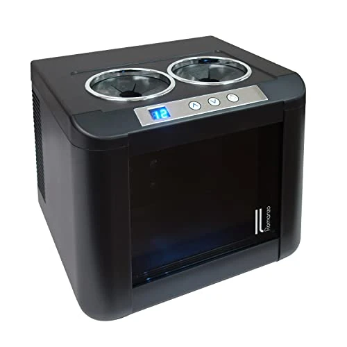 IL-OW002 Wine Chiller Refrigerator Open Countertop Thermoelectric Cooling Freestanding Design, Adjustable Temperature Control, 2-Bottle, Black 8 IL-OW002 Wine Chiller Refrigerator Open Countertop Thermoelectric Cooling Freestanding Design, Adjustable Temperature Control, 2-Bottle, Black - Image 6