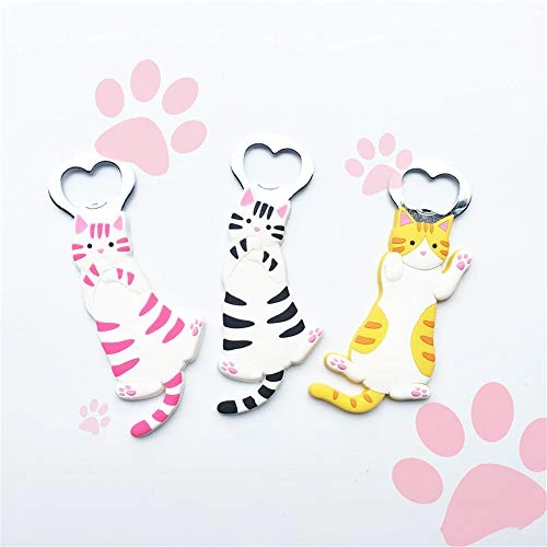 Animal Cat Shape Bottle Opener,Beer Bottle Openers,Creative Kitchen Supplies Gift Bottle Opener. 4 Animal Cat Shape Bottle Opener,Beer Bottle Openers,Creative Kitchen Supplies Gift Bottle Opener. - Image 2