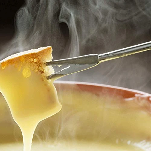 OODiTREE Fondue Forks Set Of 12 With Storage Box Mini Cheese Pot Chocolate Fountain Party Stainless Steel 9.5" Roasting Sticks Dessert Skewers Heat Resistant Multi Color Kitchen Accessories 12 PCS 5 OODiTREE Fondue Forks Set Of 12 With Storage Box Mini Cheese Pot Chocolate Fountain Party Stainless Steel 9.5" Roasting Sticks Dessert Skewers Heat Resistant Multi Color Kitchen Accessories 12 PCS - Image 3