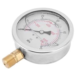 TOPINCN CO2 Cylinder Pressure Gauge, M20x1 8700psi Carbon Dioxide Pressure Gauge CO2 Tank Soda Maker Accessories For Filling Soda Tank -KitchenAid Shop 41sCSRGpIxL