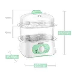 GENERIC Cooking Pot, Timing Electric Steamer, Multifunctional Household Automatic Power-Off Steamer, Seafood Steamer, Egg Steamer, Vegetable Steamer -KitchenAid Shop 41sErfp5bML