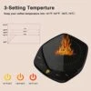 Mug Warmer Coffee Warmer For Desk Heater Accessories 131℉/149℉/167℉ Adjustable Temperature 25W 4h Auto Shut Off-Setting Cup Warmer For Coffee, Beverage, Milk, Tea, Water (Mug Not Included) 1 Mug Warmer Coffee Warmer For Desk Heater Accessories 131℉/149℉/167℉ Adjustable Temperature 25W 4h Auto Shut Off-Setting Cup Warmer For Coffee, Beverage, Milk, Tea, Water (Mug Not Included) -KitchenAid Shop 41sHnLSR3OL