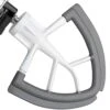 4.5-5 Quart Flex Edge Beater By Lusperi Compatible With KitchenAid Tilt-Head Stand Mixer-Flat Beater Paddle With Silicone Edges Flex Edge Bowl Scraper.