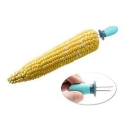 Corn Holders,Corn On The Cob Holders Cob Skewers Stainless Steel Corn Fork For BBQ Home Cooking-8 Pcs -KitchenAid Shop 41sPm2ZuMkL