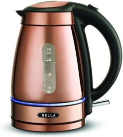 Bella (14753) 1.7 Liter Electric Tea Kettle Copper Chrome -KitchenAid Shop 41sQ6 bGVL. AC