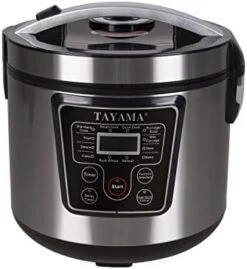 Ayama 20-Cup Stainless Steel Automatic Rice Cooker & Food Steamer -KitchenAid Shop 41sTpqQGd6L. AC