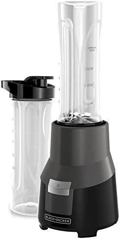 Black & Decker FusionBlade Personal Blender With Two 20oz Personal Blending Jars, Gray, PB1002G 6 Black & Decker FusionBlade Personal Blender With Two 20oz Personal Blending Jars, Gray, PB1002G - Image 4