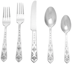 Pueblo 20-Piece Stainless Steel Flatware Set, Service For 4