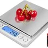 Digital Scale Kitchen Scale 3kg/ 0.1g Precision Pocket Cooking Baking Scale Count Function For Jewelry Multifunctional Electronic Scale Stainless Steel (Silver) -KitchenAid Shop 41ses1QbqNL