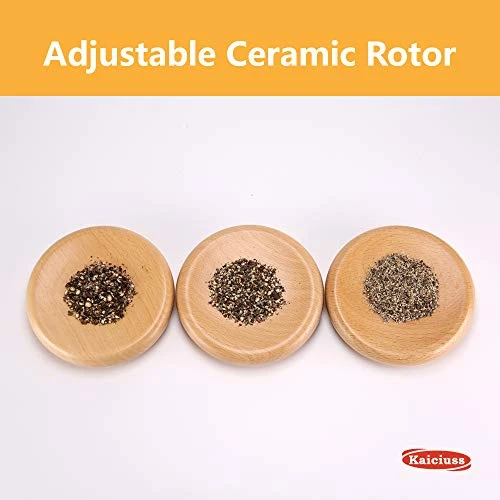 Salt Pepper Grinder Mill Arcylic,the Best Peppercorn Grinder With Adjustable Mill-Clear 6 Salt Pepper Grinder Mill Arcylic,the Best Peppercorn Grinder With Adjustable Mill-Clear - Image 4