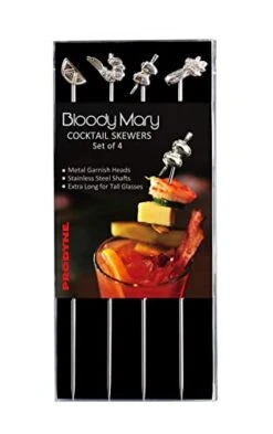 Prodyne Bloody Mary Cocktail Skewer, Silver