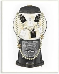 Stupell Industries Vintage Gumball Machine Designer Perfume Necklace Accessories, Design By Amanda Greenwood, Black, 16 X 20 21 Stupell Industries Vintage Gumball Machine Designer Perfume Necklace Accessories, Design By Amanda Greenwood, Black, 16 X 20 -KitchenAid Shop 41szZqO2KLL. AC