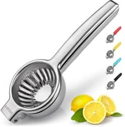 Lemon Squeezer Stainless Steel With Premium Heavy Duty Solid Metal Squeezer Bowl And Food Grade Silicone Handles - Large Manual Citrus Press Juicer And Lime Squeezer Stainless Steel 31 Lemon Squeezer Stainless Steel With Premium Heavy Duty Solid Metal Squeezer Bowl And Food Grade Silicone Handles - Large Manual Citrus Press Juicer And Lime Squeezer Stainless Steel -KitchenAid Shop 41t5RZZU5ML. AC