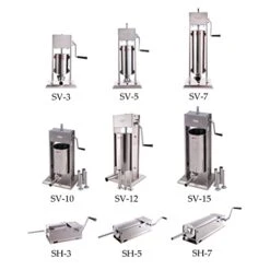 Akka 15 Lb/7 L Sausage Stuffer 2 Speed Stainless Steel Vertical Sausage Maker 11 Akka 15 Lb/7 L Sausage Stuffer 2 Speed Stainless Steel Vertical Sausage Maker -KitchenAid Shop 41t6965k7yL