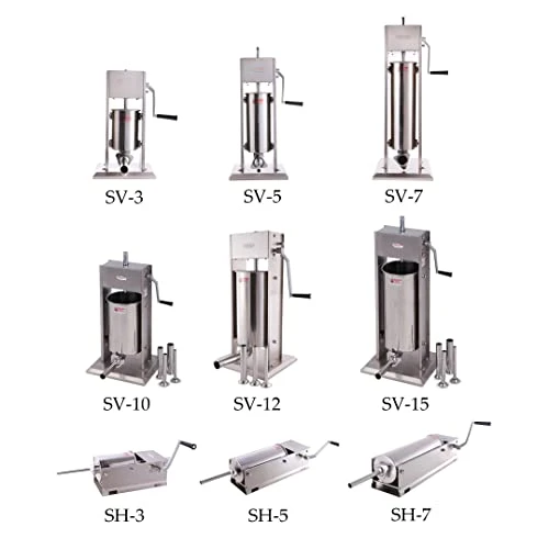 Akka 15 Lb/7 L Sausage Stuffer 2 Speed Stainless Steel Vertical Sausage Maker 7 Akka 15 Lb/7 L Sausage Stuffer 2 Speed Stainless Steel Vertical Sausage Maker - Image 5