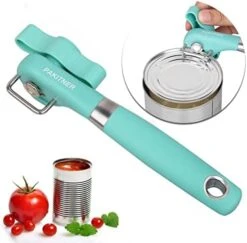 - Safe Cut Can Opener, Smooth Edge Can Opener - Can Opener Handheld, Manual Can Opener, Ergonomic Smooth Edge, Food Grade Stainless Steel Cutting Can Opener For Kitchen & Restaurant -KitchenAid Shop 41tARCKQp1L. AC