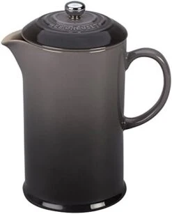 Le Creuset Stoneware French Press, 34 Oz., Artichaut 28 Le Creuset Stoneware French Press, 34 Oz., Artichaut -KitchenAid Shop 41tE K8LODL. AC