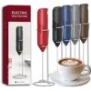 Electric Milk Frother Handheld, Battery Operated Whisk Beater Foam Maker For Coffee, Cappuccino, Latte, Matcha, Hot Chocolate, Mini Drink Mixer,Multi-Function Blender,Frother With Stand(Red) -KitchenAid Shop 41tIyPsMEcL