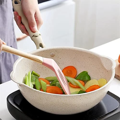AMABEAtg Stock Pots Non Stick Pot, Wheat Stone Pot, Frying And Frying, All-Purpose, Multi-Function Electric Frying Pan, Household, Uncoated 5 AMABEAtg Stock Pots Non Stick Pot, Wheat Stone Pot, Frying And Frying, All-Purpose, Multi-Function Electric Frying Pan, Household, Uncoated - Image 3