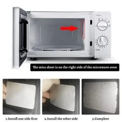 6 PCS Waveguide Cover Magnetron Cover For Microwave Oven Repairing Replacement Parts Accessories (108 Mm X 99 Mm) 9 6 PCS Waveguide Cover Magnetron Cover For Microwave Oven Repairing Replacement Parts Accessories (108 Mm X 99 Mm) -KitchenAid Shop 41tOLuJvAfL