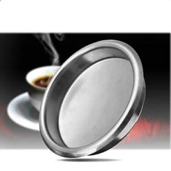58mm Metal Blind Filter For Espresso Coffee Machine Maker Back Flush Insert Basket